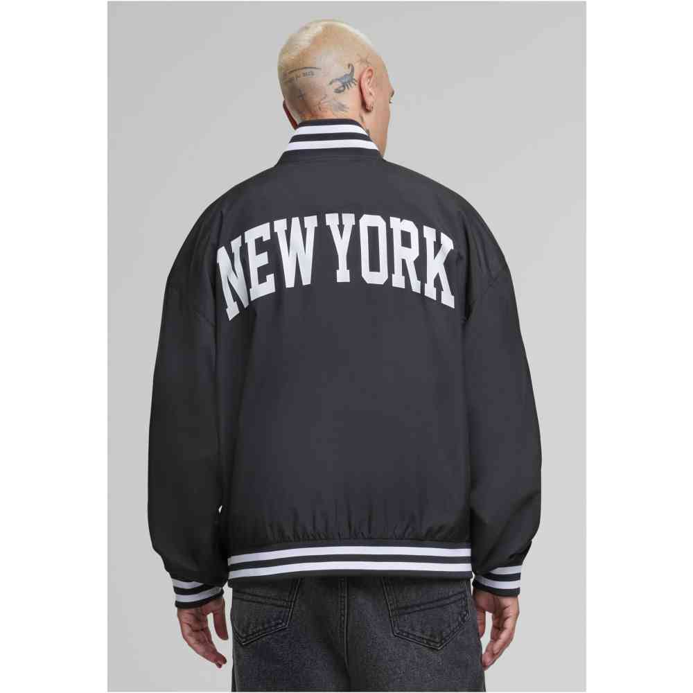 Mister Tee - New York Arc Light College jacket - Zwart